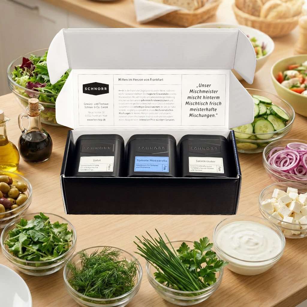 Salatbox - Gewürzset