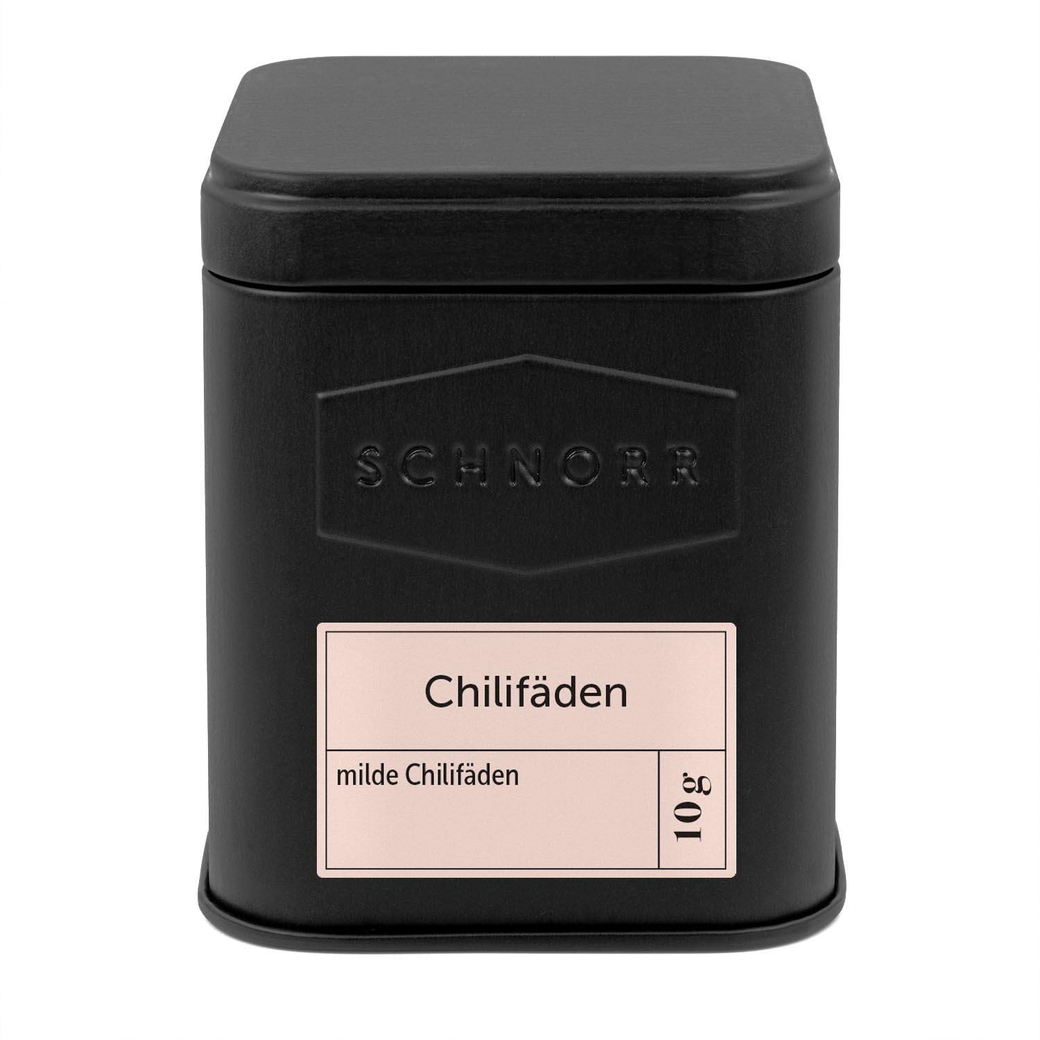 Chilifäden Dose