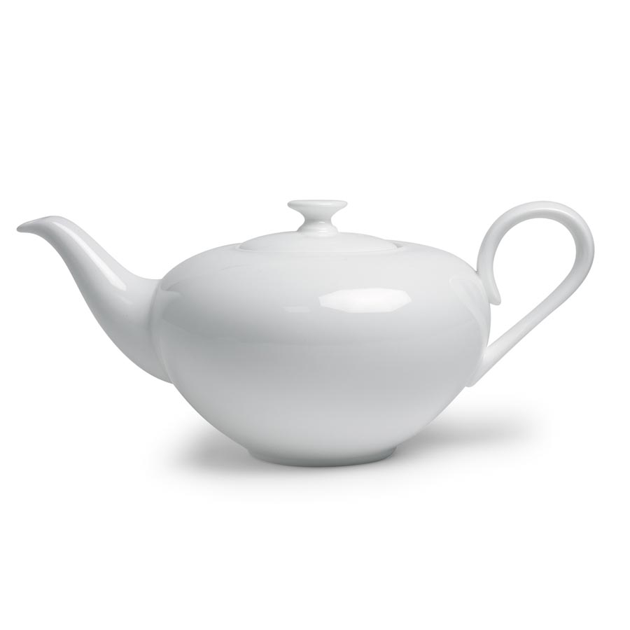 Teekanne Aladin Fine Bone China weiß 1,0 l