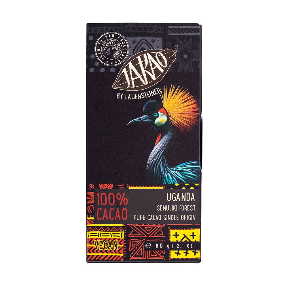 Bio Uganda 100% Bean to bar Schokolade - JAKAO