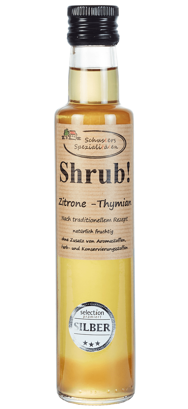 Zitrone-Thymian Shrub Zitrone-Thymian Shrub