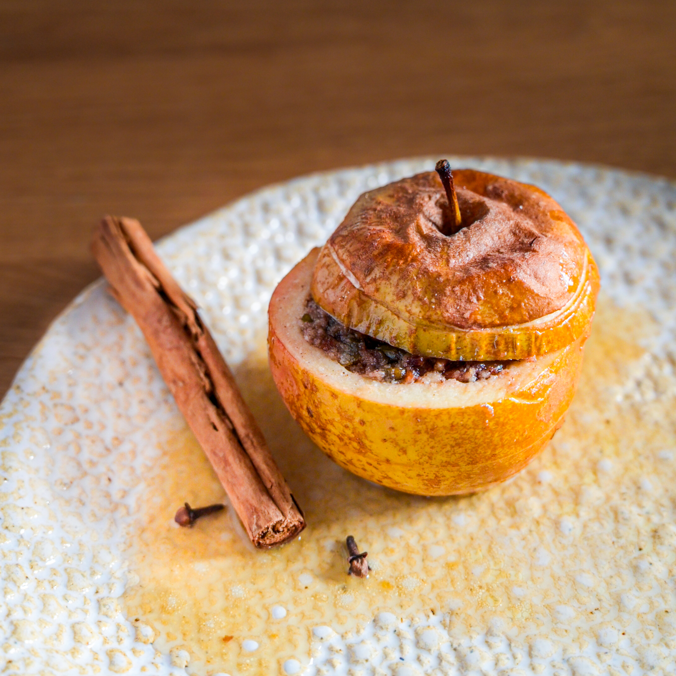 Bratapfel & Porridge