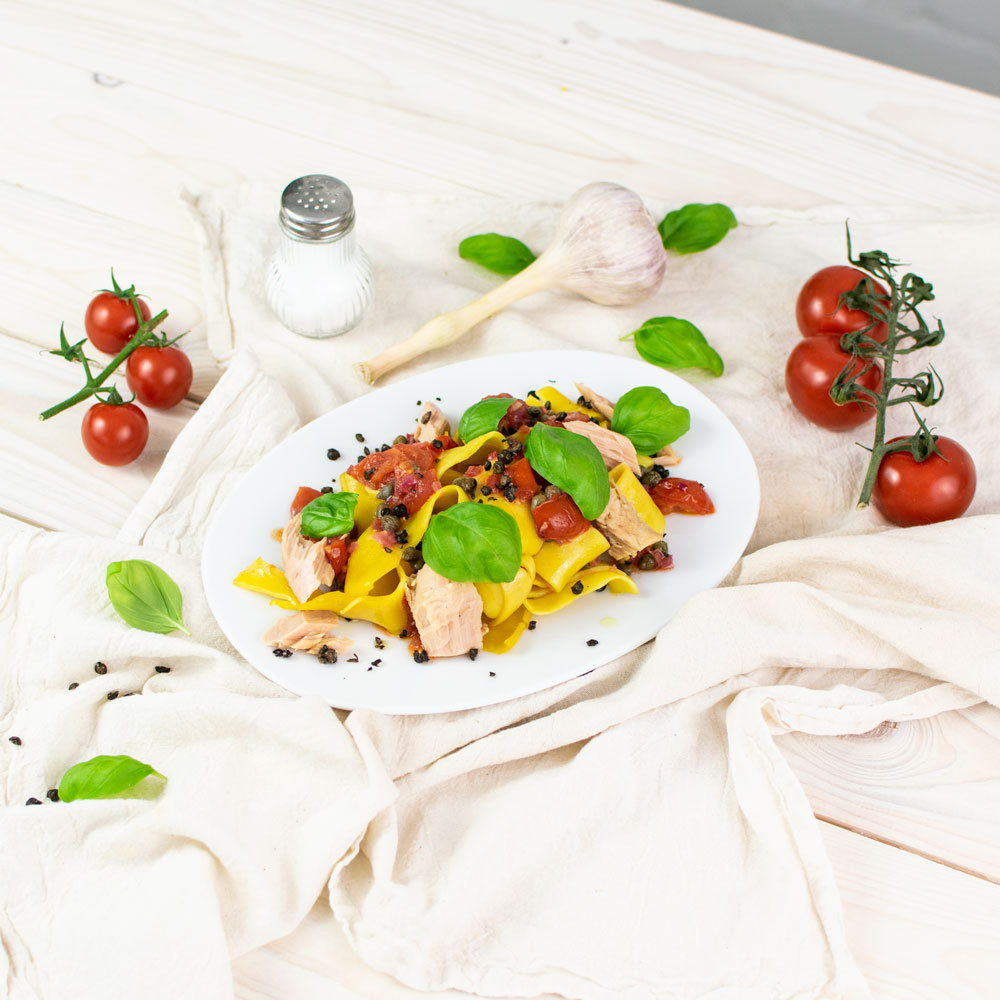 Pappardelle al limone - Zitronennudeln