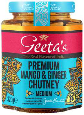Geeta`s Mango & Ingwer Chutney