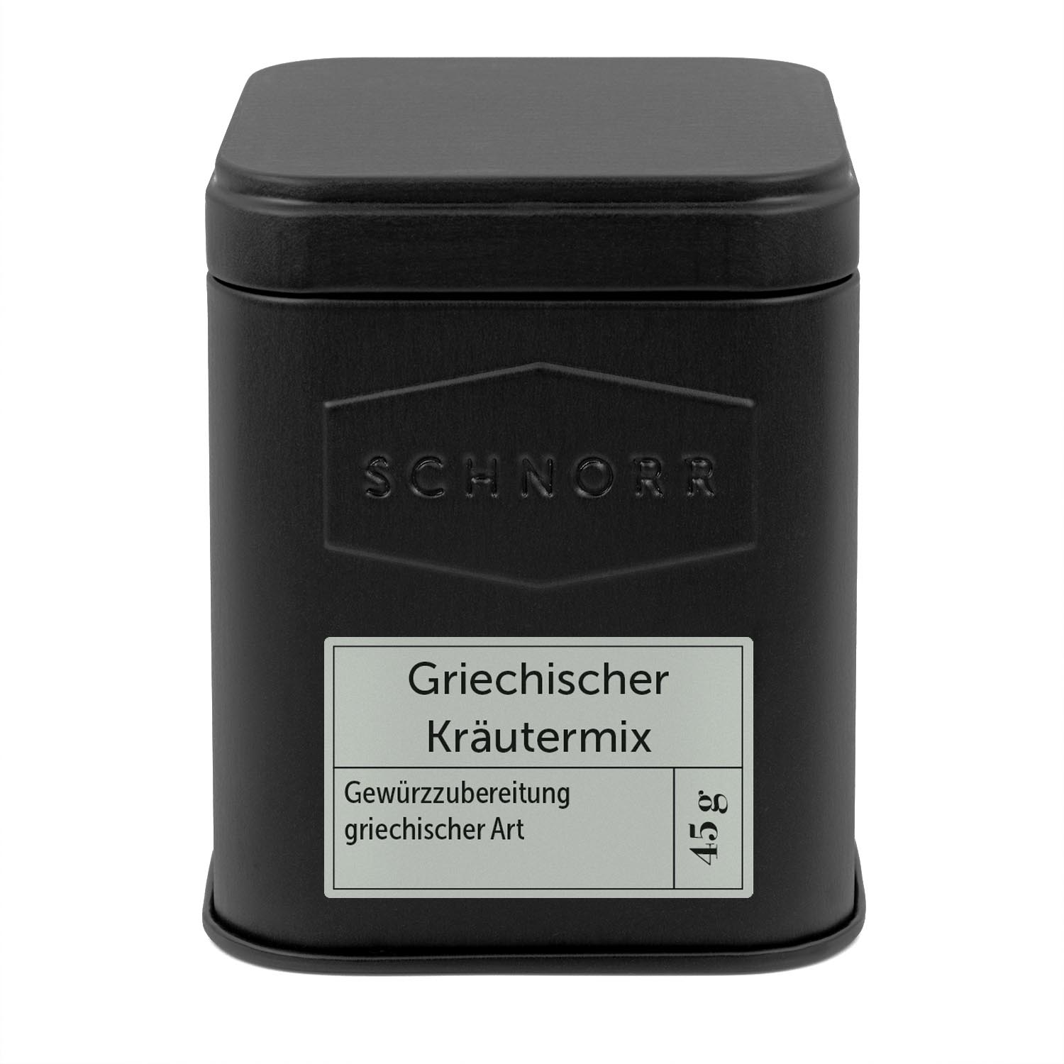 Griechischer Kräutermix Dose