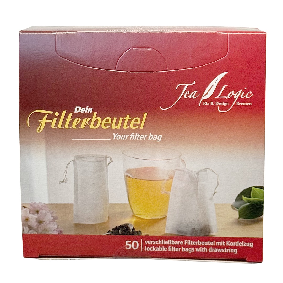 Filterbeutel mit Kordelzug