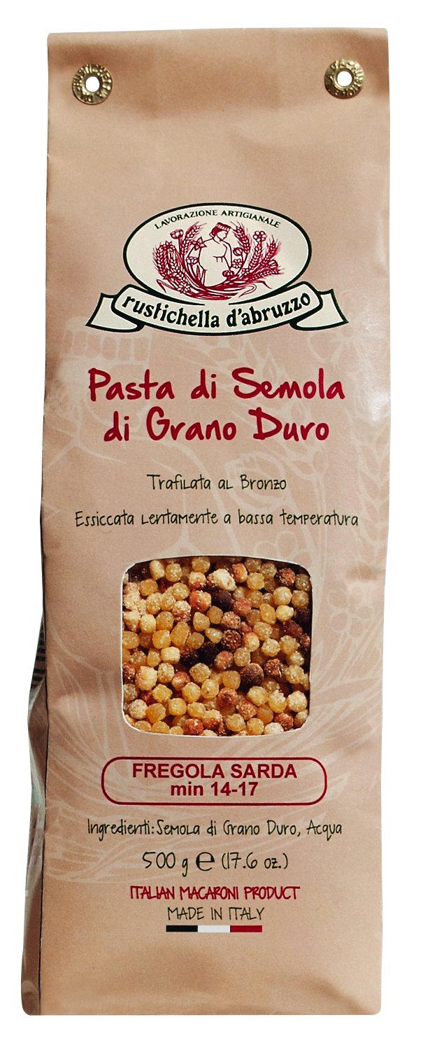 Fregola sarda tostata - Hartweizengrieß-Kügelchen, geröstet