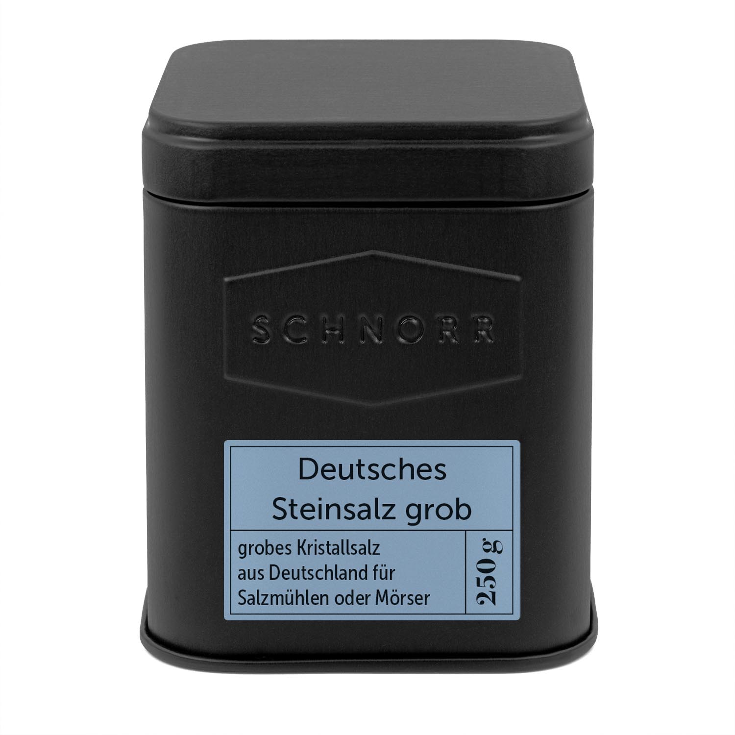 Deutsches Steinsalz grob Dose