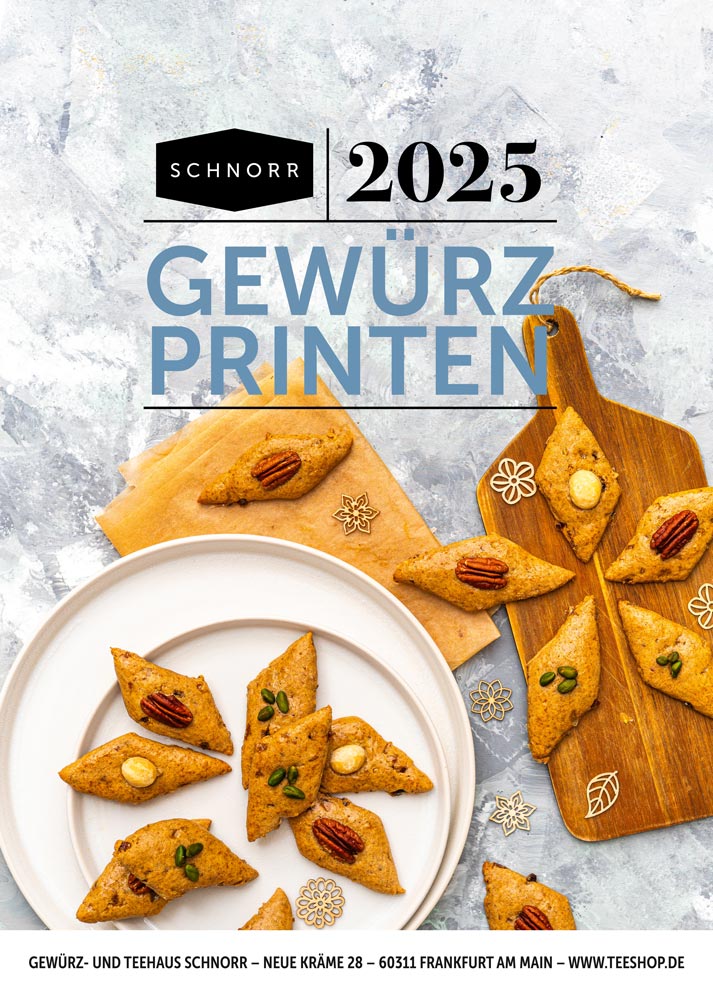 2025 Gewürz-Printen Rezeptpostkarte