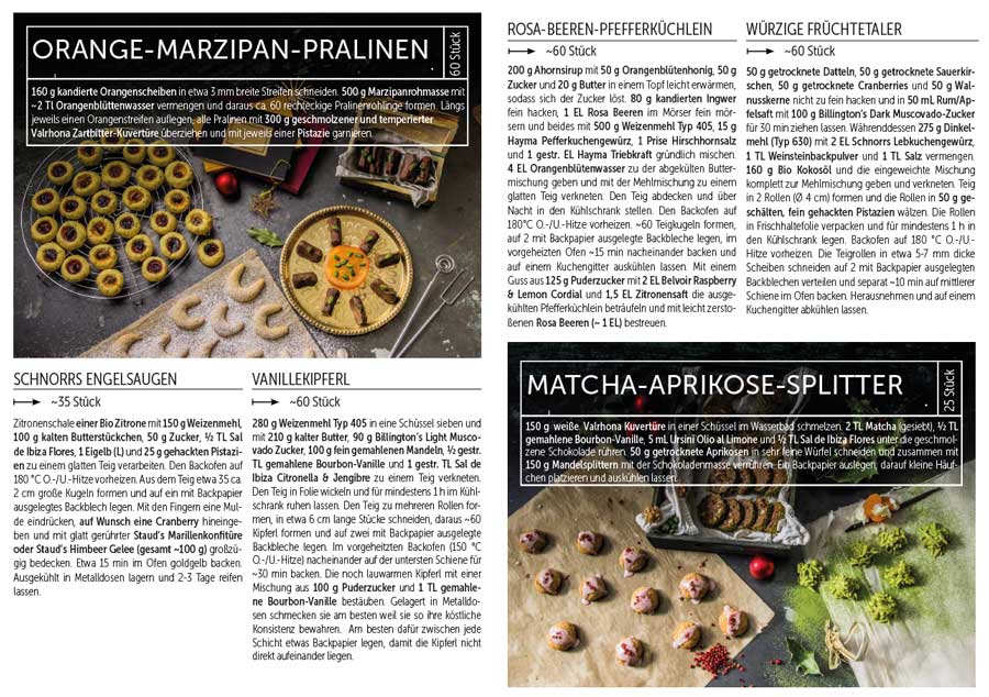 2017 Schnorrs Weihnachtsrezepte