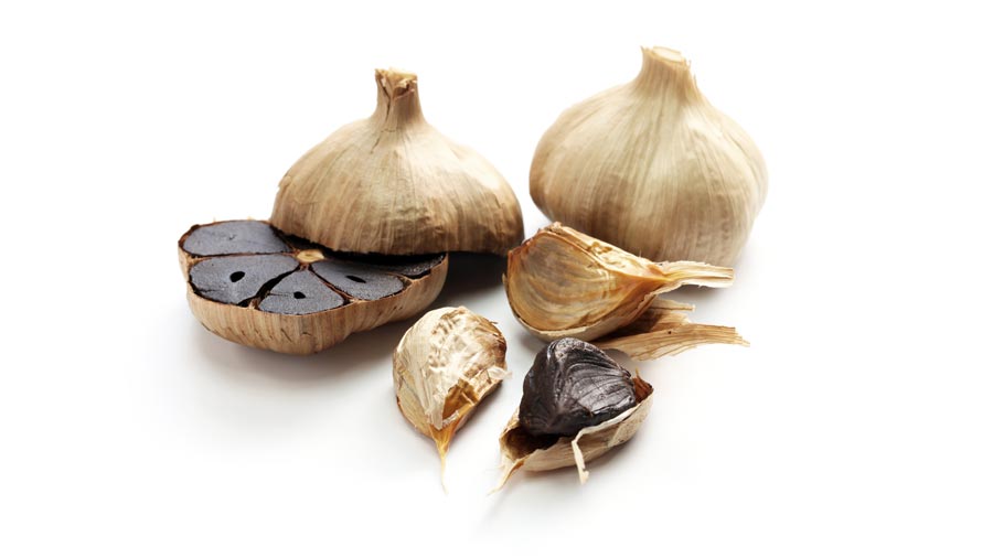 Bio Schwarzer Knoblauch in ganzer Knolle