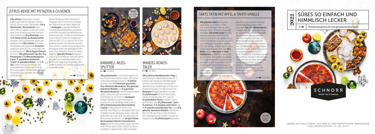 2022 Schnorrs Weihnachtsrezepte