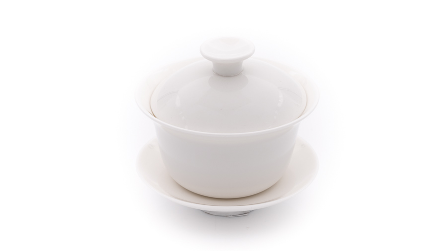 keramik_gesamt Weißer Porzellan Gaiwan