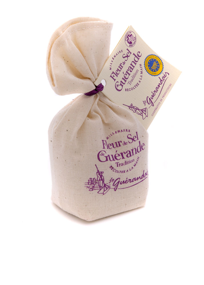 Fleur de Sel de Guérande im Säckchen g.g.A.