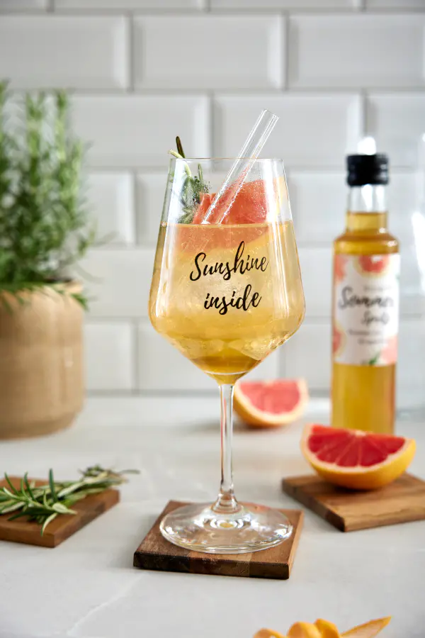 Rosmarin-Grapefruit Sommer Spritz Sirup