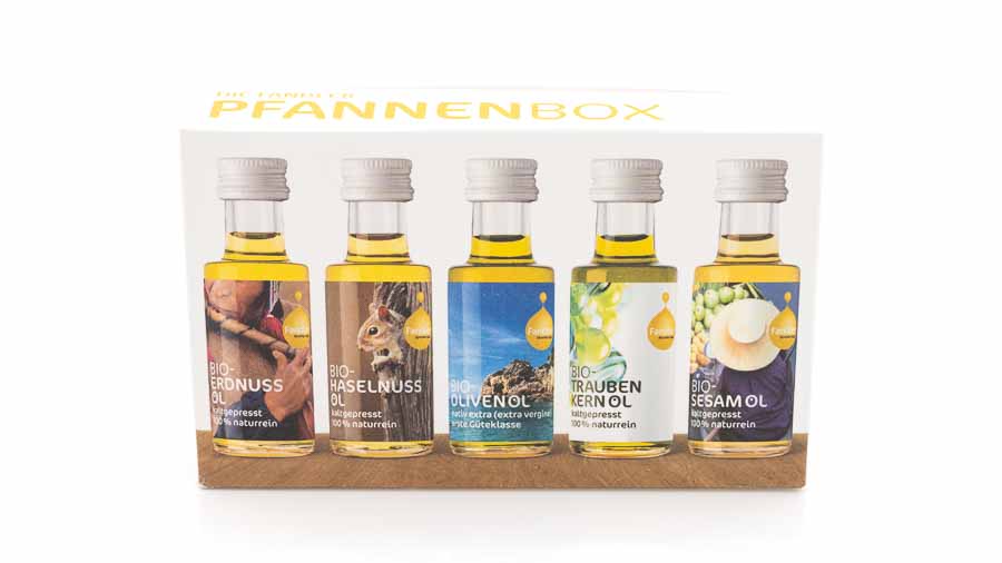 Bio Öl Pfannenbox 5x20 ml
