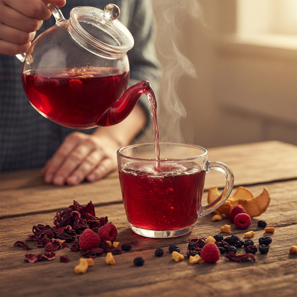 Früchtetee Kurzseminar Gutschein für 1 bis 4 Personen