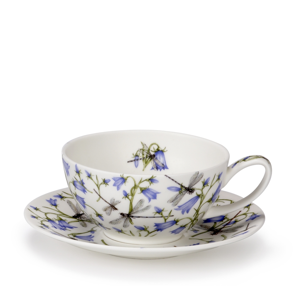 Tea for One  Dovedale Harebell / Glockenblume Cup/Saucer  0,2L - Dunoon