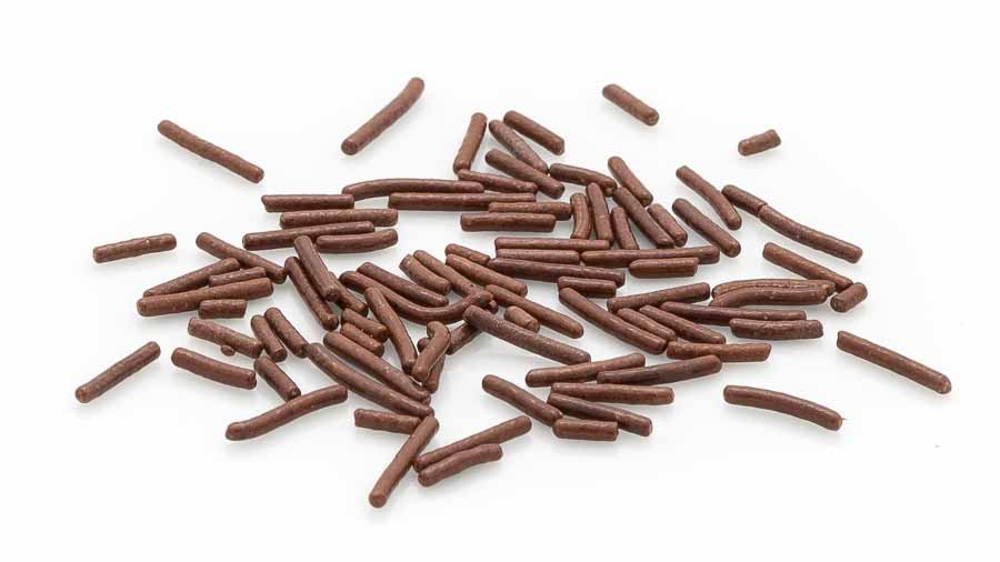 Valrhona Vermicelle Noir (Schokoladenstreusel)