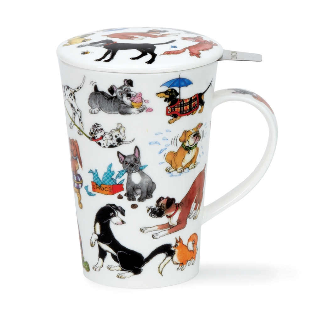 Shetland Barking Mad Mug with infuser 0,44L - Dunoon