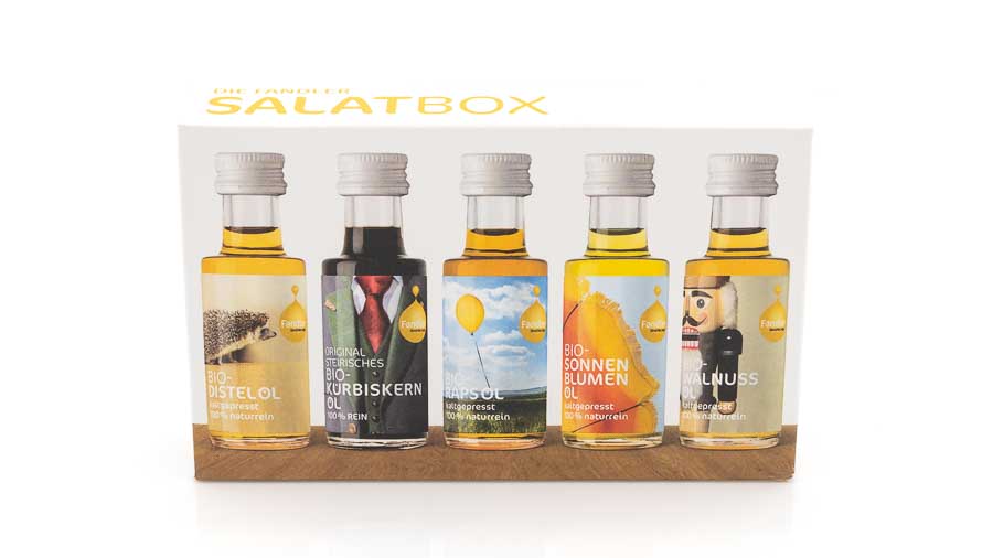 Bio Öl Salatbox 5x20 ml