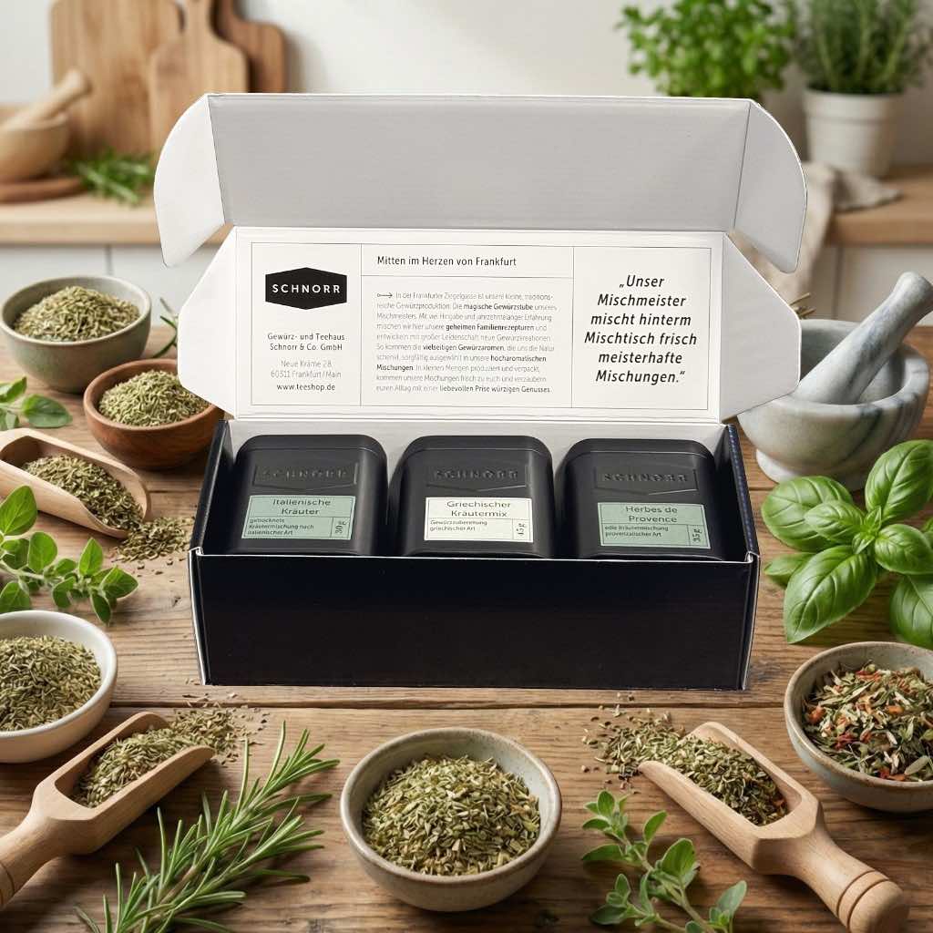 Schnorrs Kräuter - Gewürzset