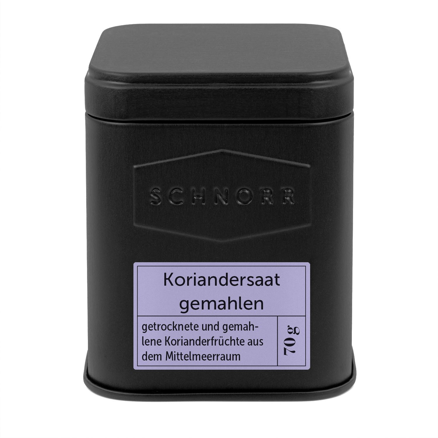 Koriandersaat gemahlen Dose