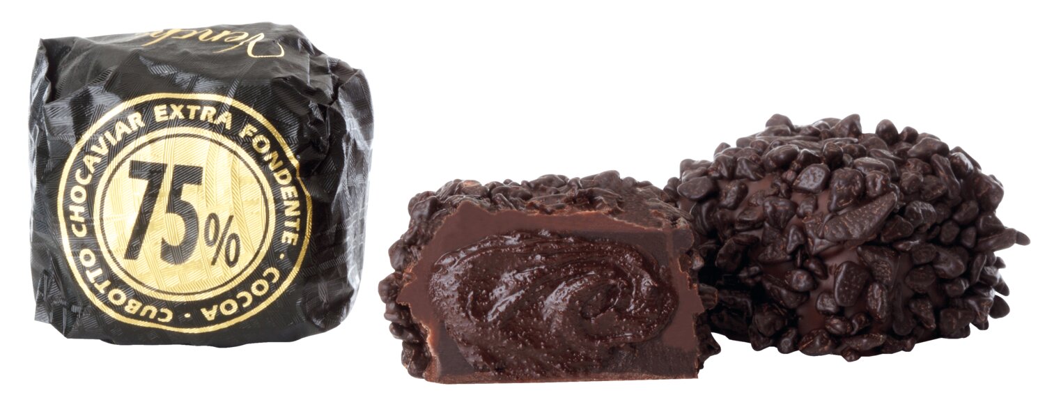 Praline Cubotto Chocoviar 75%