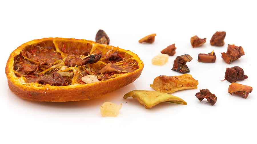 Milder Nikolaus von Myra Früchtetee