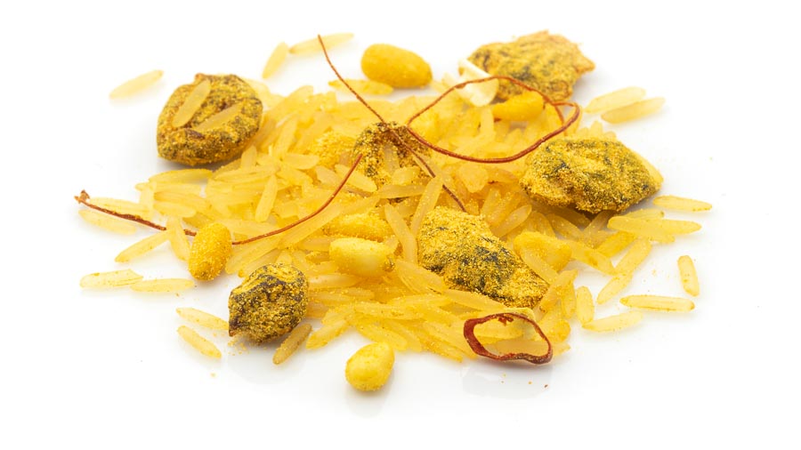 Tigerreis mit Cranberry und Kokos