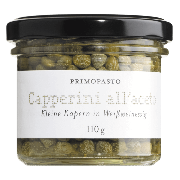 Kleine Kapern in Weinessig / Capperini all'aceto