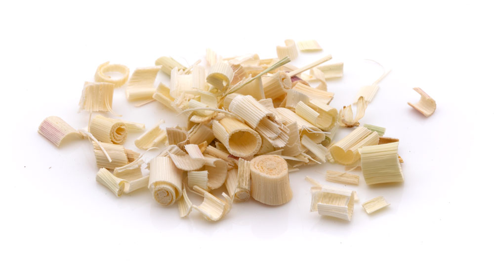 Zitronengras Zitronengras geschnitten