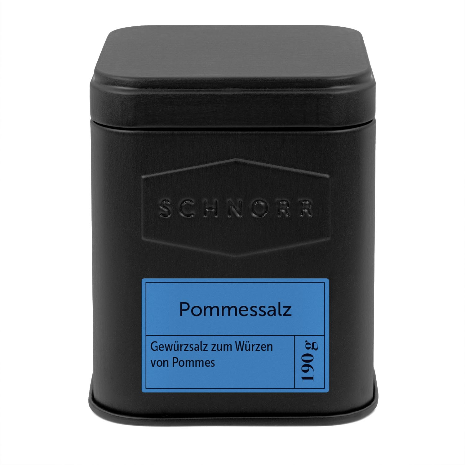 Pommessalz Dose