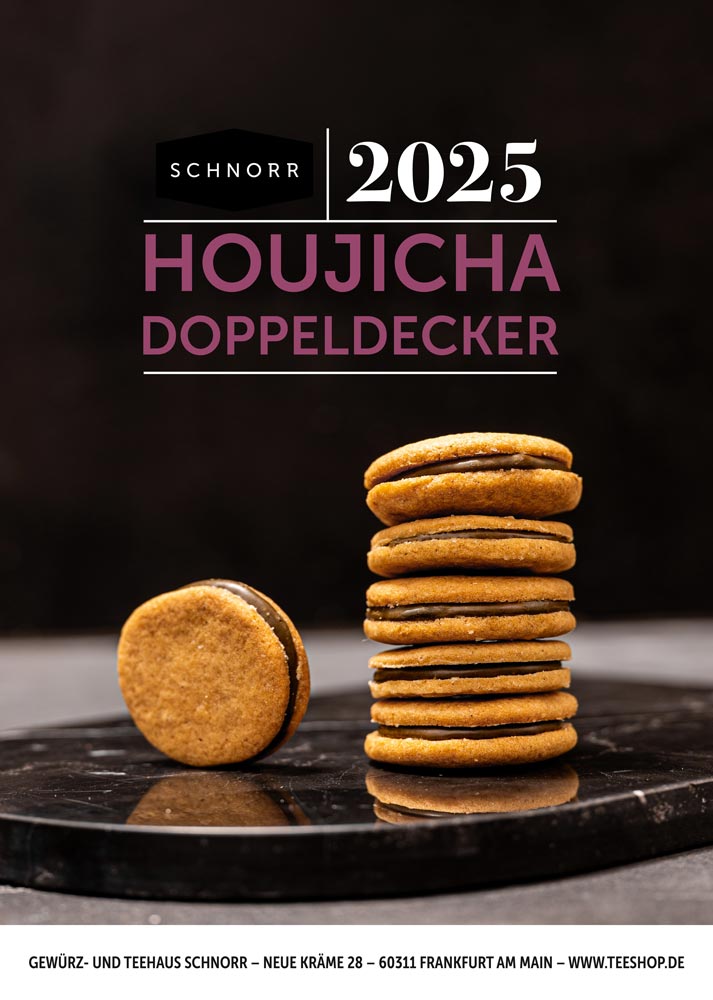2025 Houjicha-Doppeldecker Rezeptpostkarte