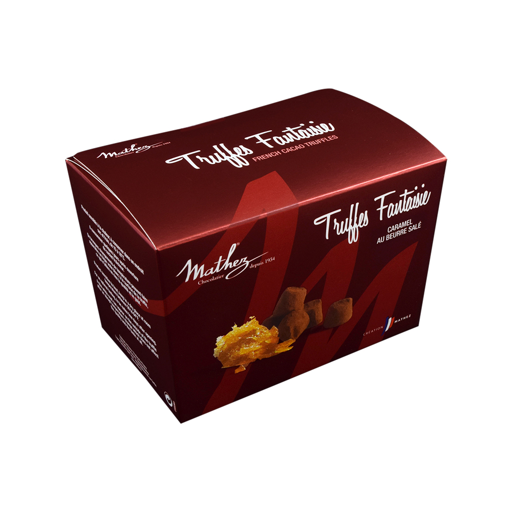 Mathez-Tru-ffel-Salz-Karamell-FANTAISIE-METAL-Caramel Mathez Schokoladentrüffel mit Salz und Karamell