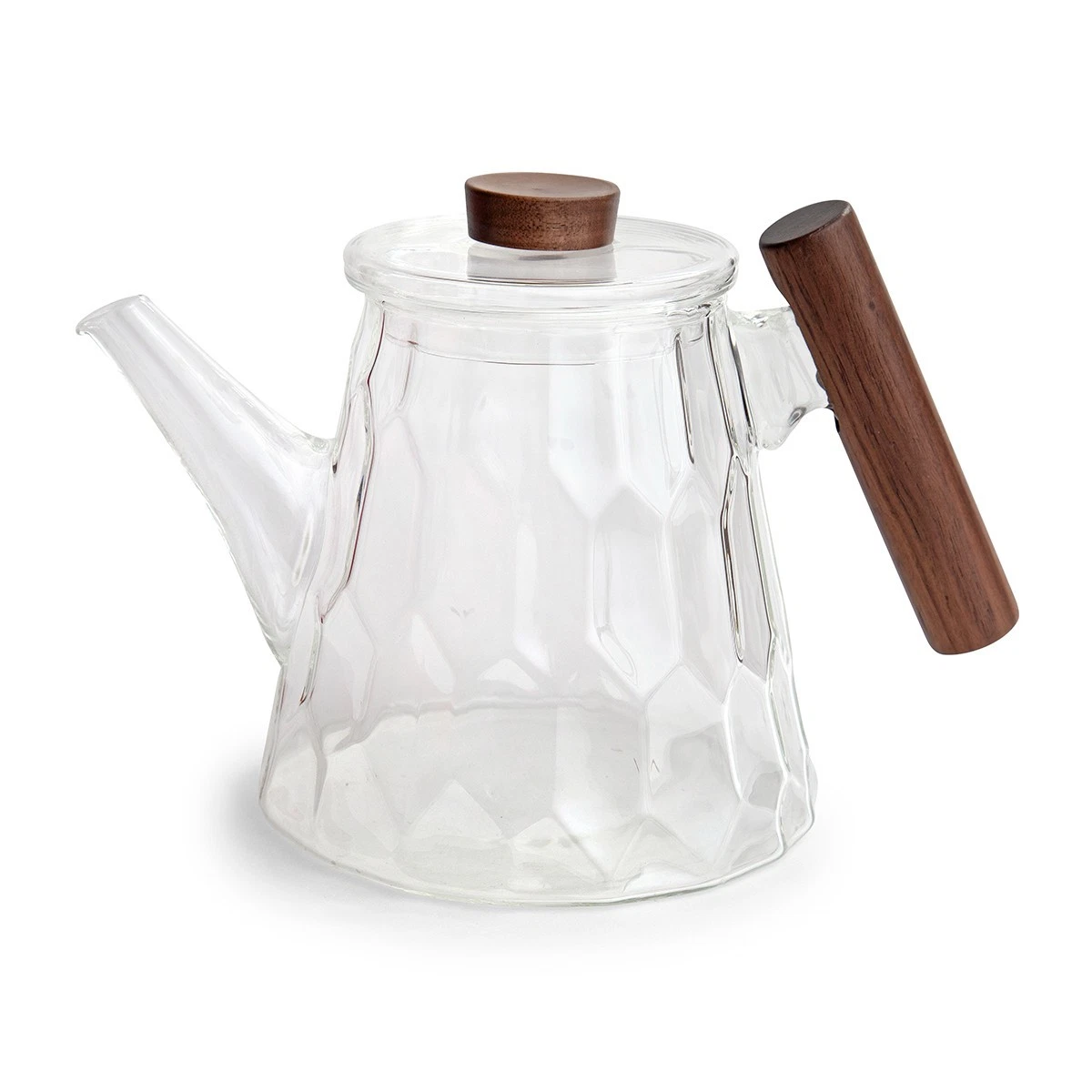Teekanne Knut mit Holzgriff  1,2 l