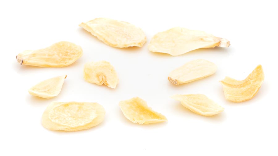 Knoblauch Scheiben