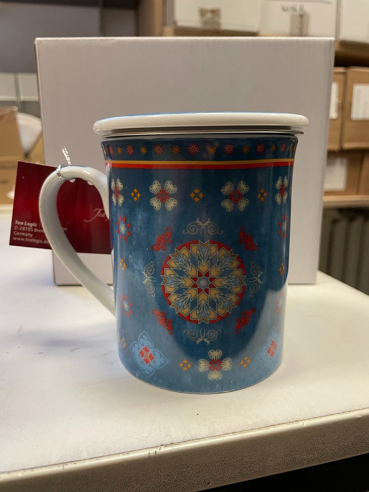 Agadir Kräuterteetasse Porzellan 3tlg