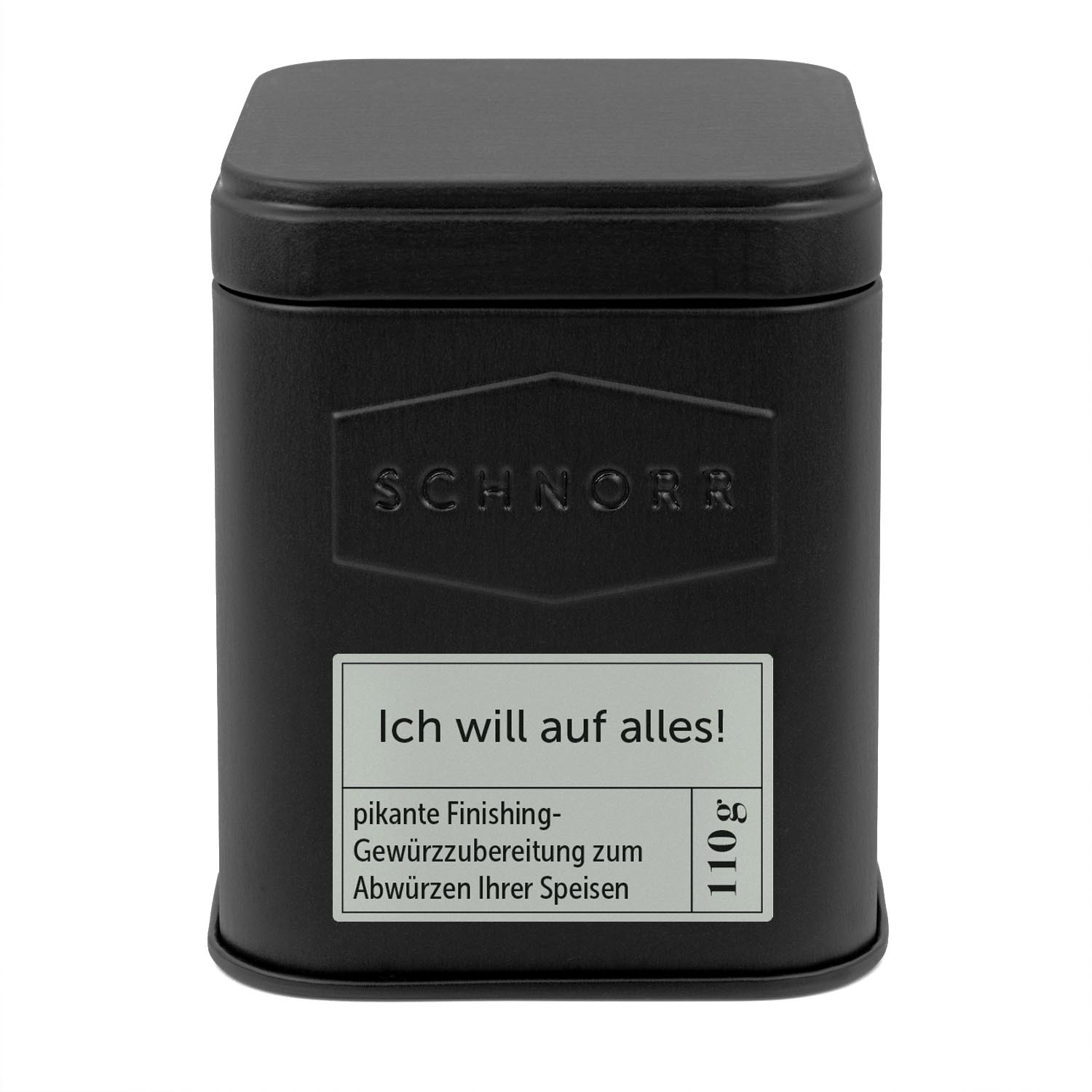 Ich will auf alles! Dose