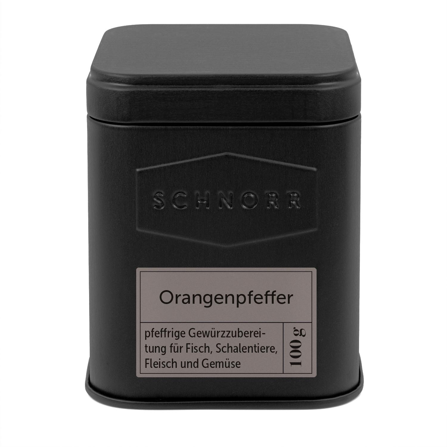 Orangenpfeffer Dose
