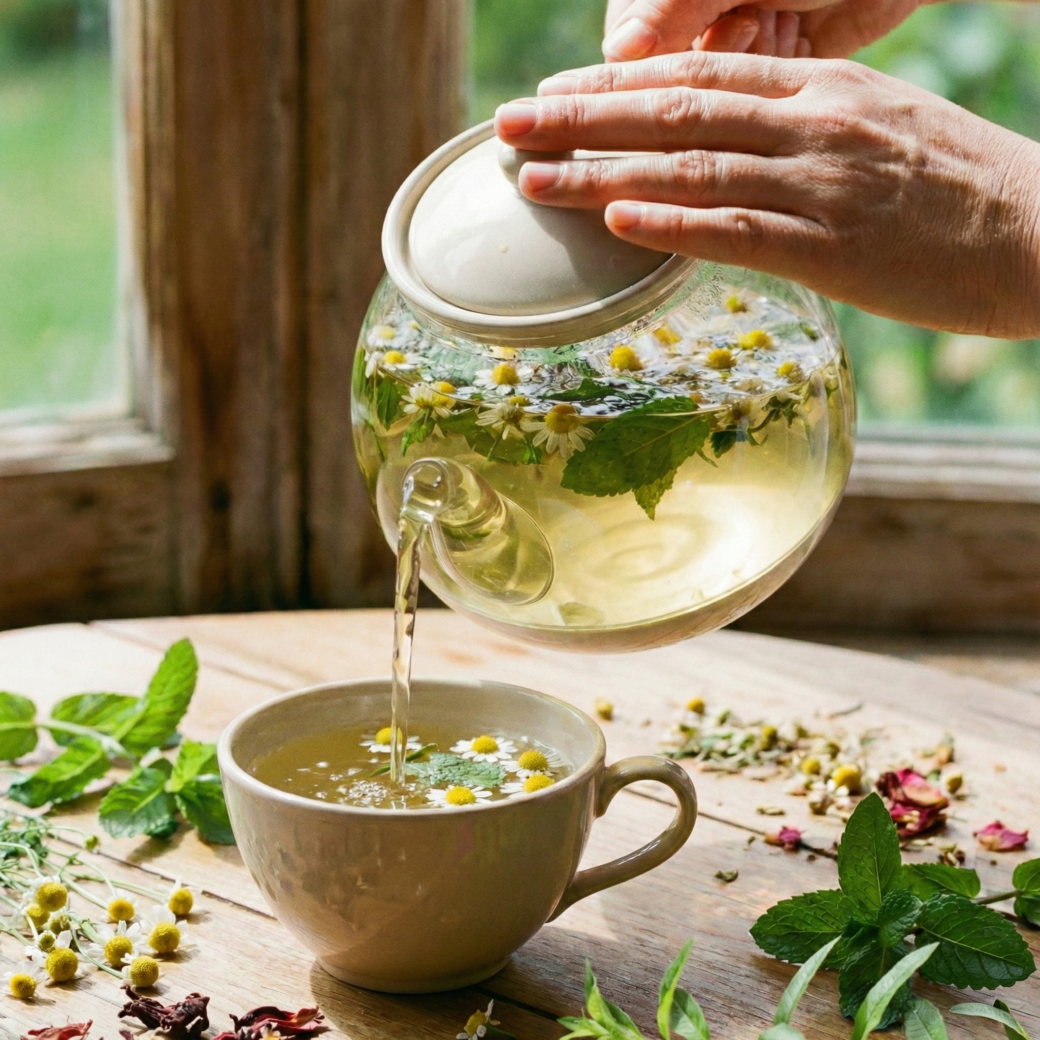 Kräutertee Kurzseminar Gutschein für 1 bis 4 Personen