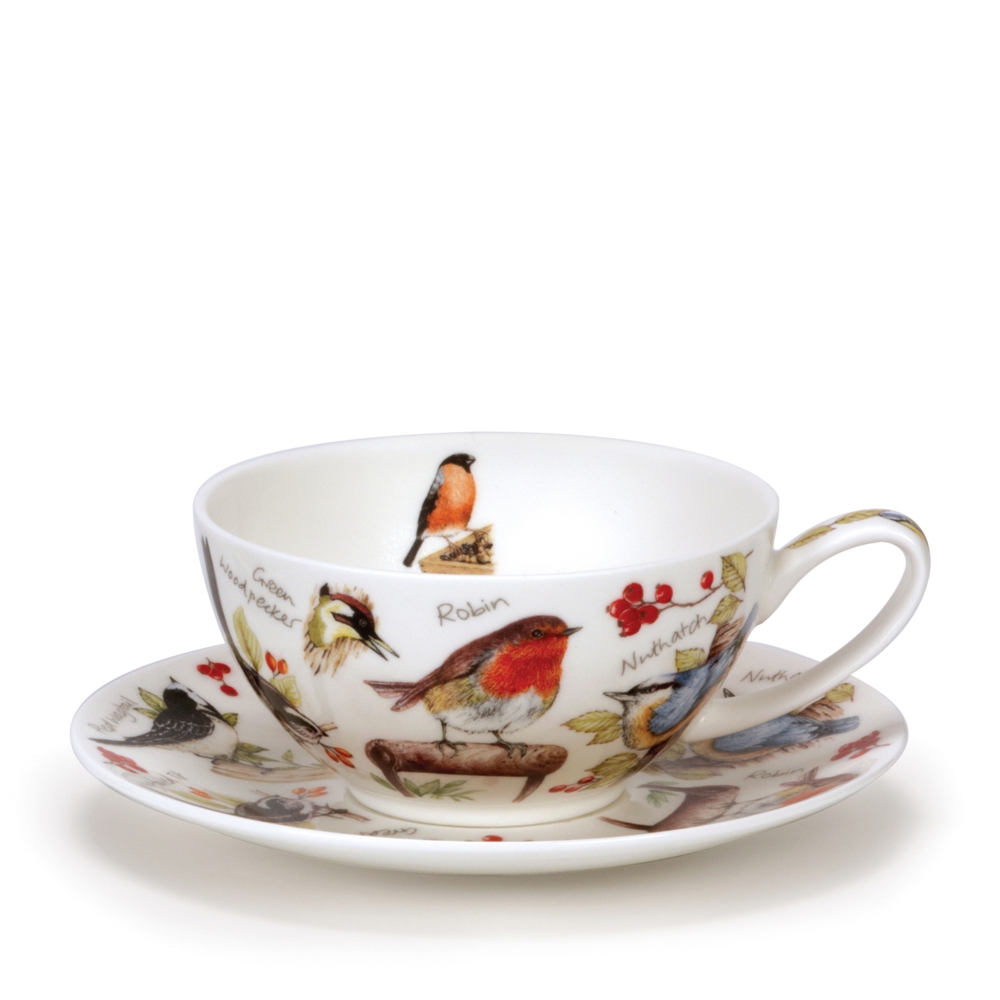 Tea for One BIRDLIFE Cup/Saucer 0,2L - Dunoon