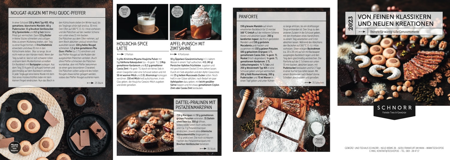 2023 Schnorrs Weihnachtsrezepte