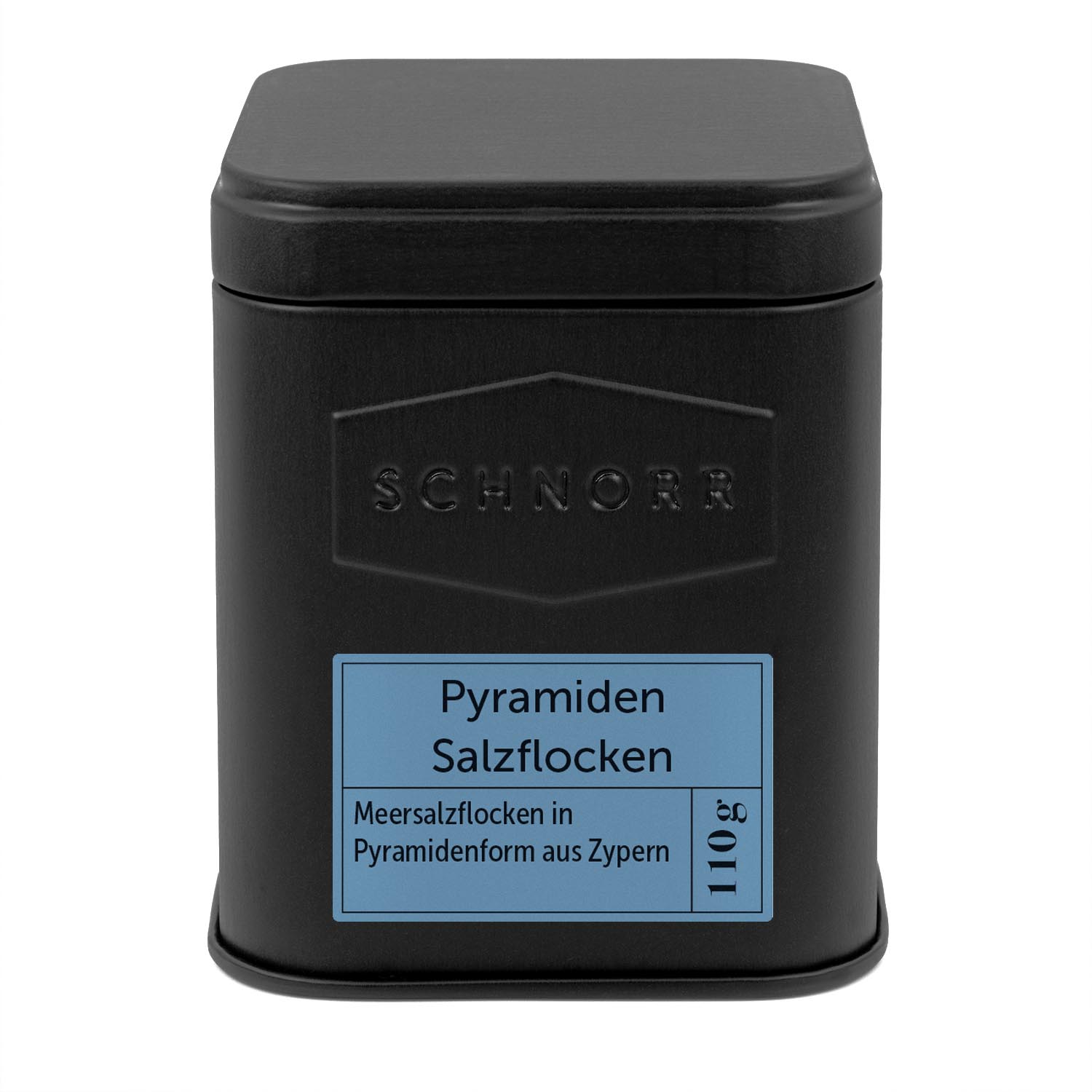 Pyramiden Salzflocken Dose