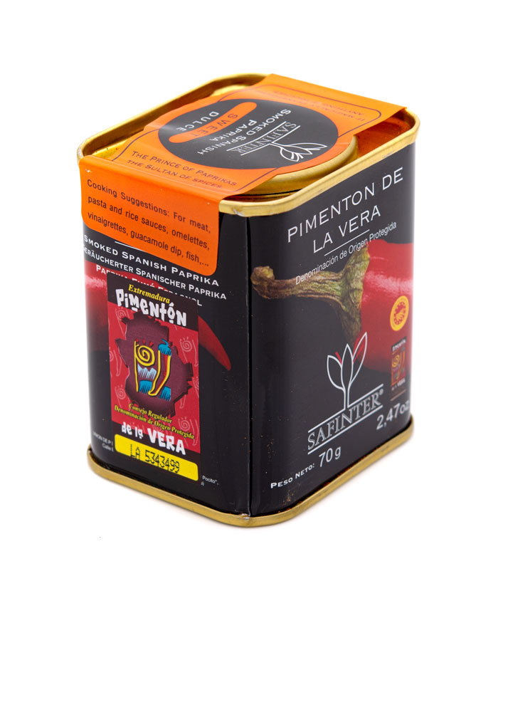 Pimenton de la Verra Dose, dulce - Geräuchertes Paprikapulver mild g.U.