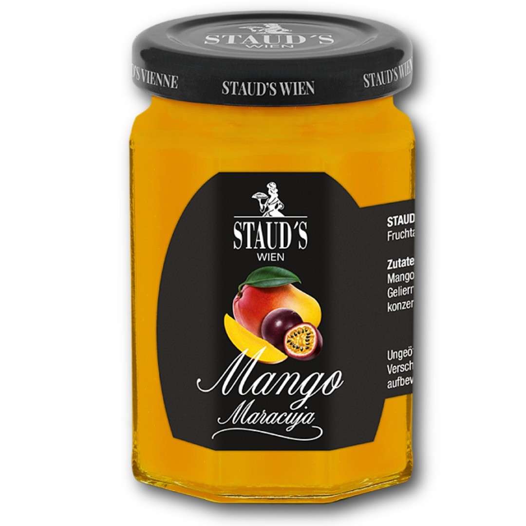 Staud Fruchtaufstrich Mango Maracuja 130 g