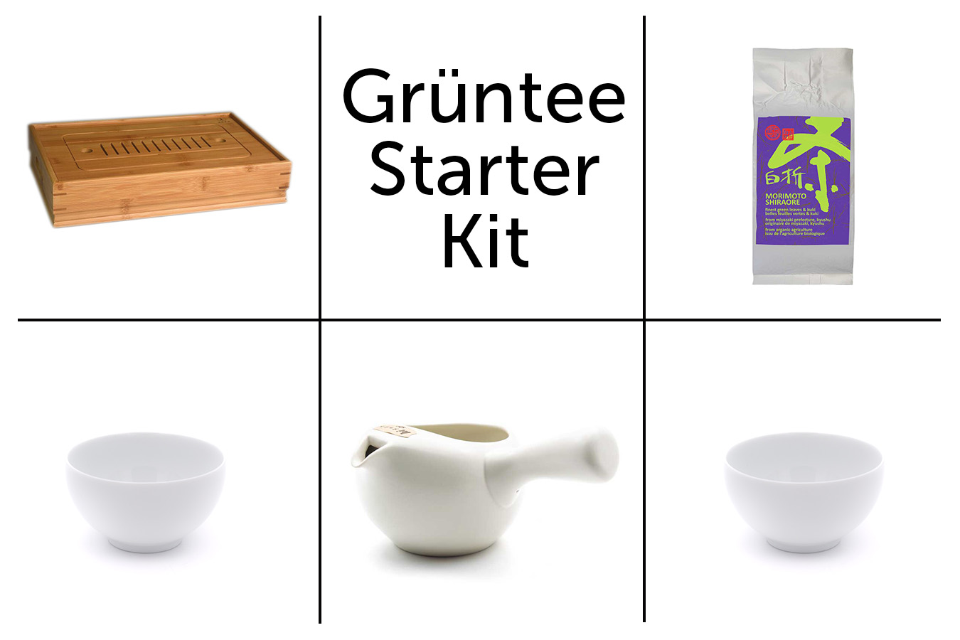 Grüntee Starter-Kit (Japanischer Grüntee)