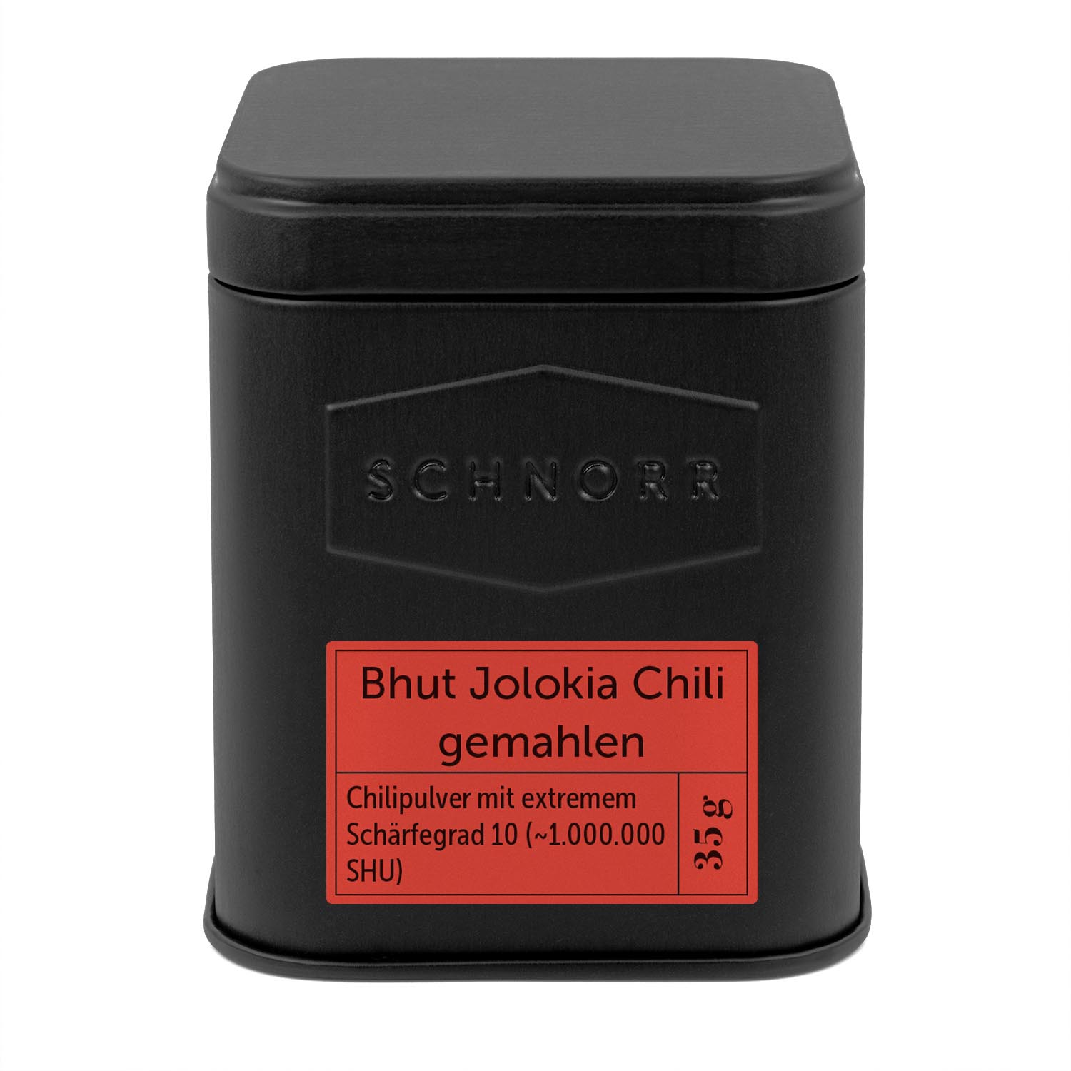 Bhut Jolokia Chili gemahlen Dose