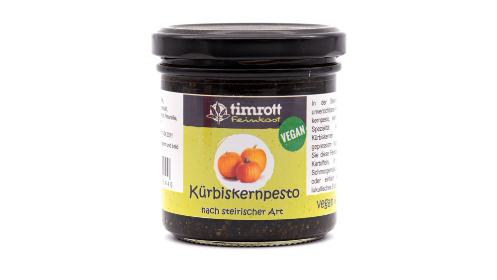 Kürbiskernpesto nach steirischer Art