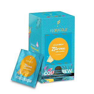 Pyramidenbeutel FT Cold Brew Zitrone mild natürlich